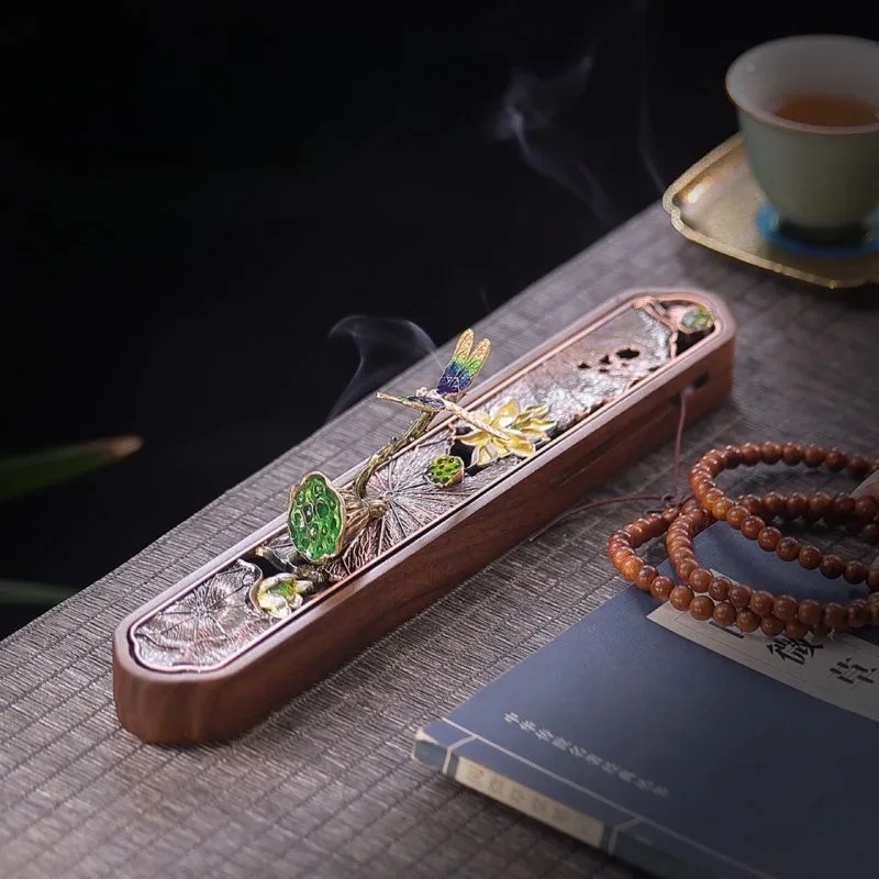 Home Fragrance Incense - Ароматическая лампа с дизайном лотоса и