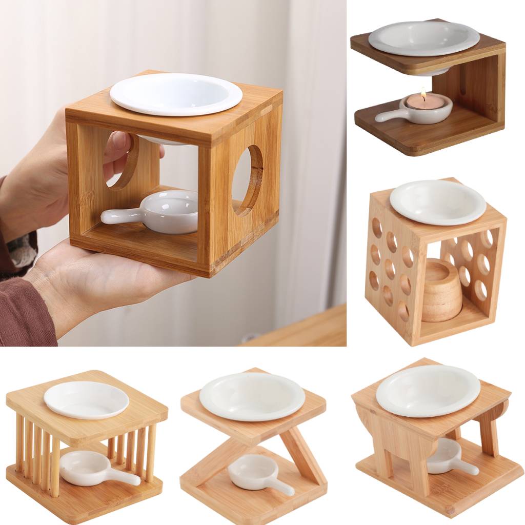 Ceramic Oil Burner - Деревянная горелка для эфирного масла с