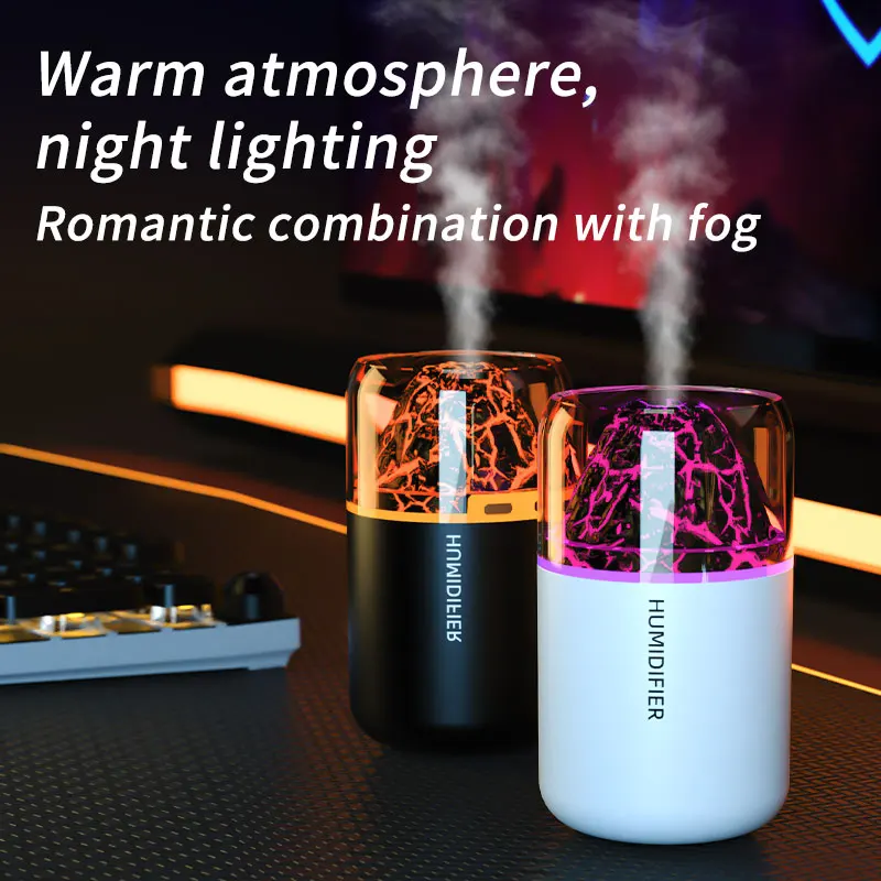 Car Vent Diffuser - Мини-увлажнитель воздуха 180 мл с цветной