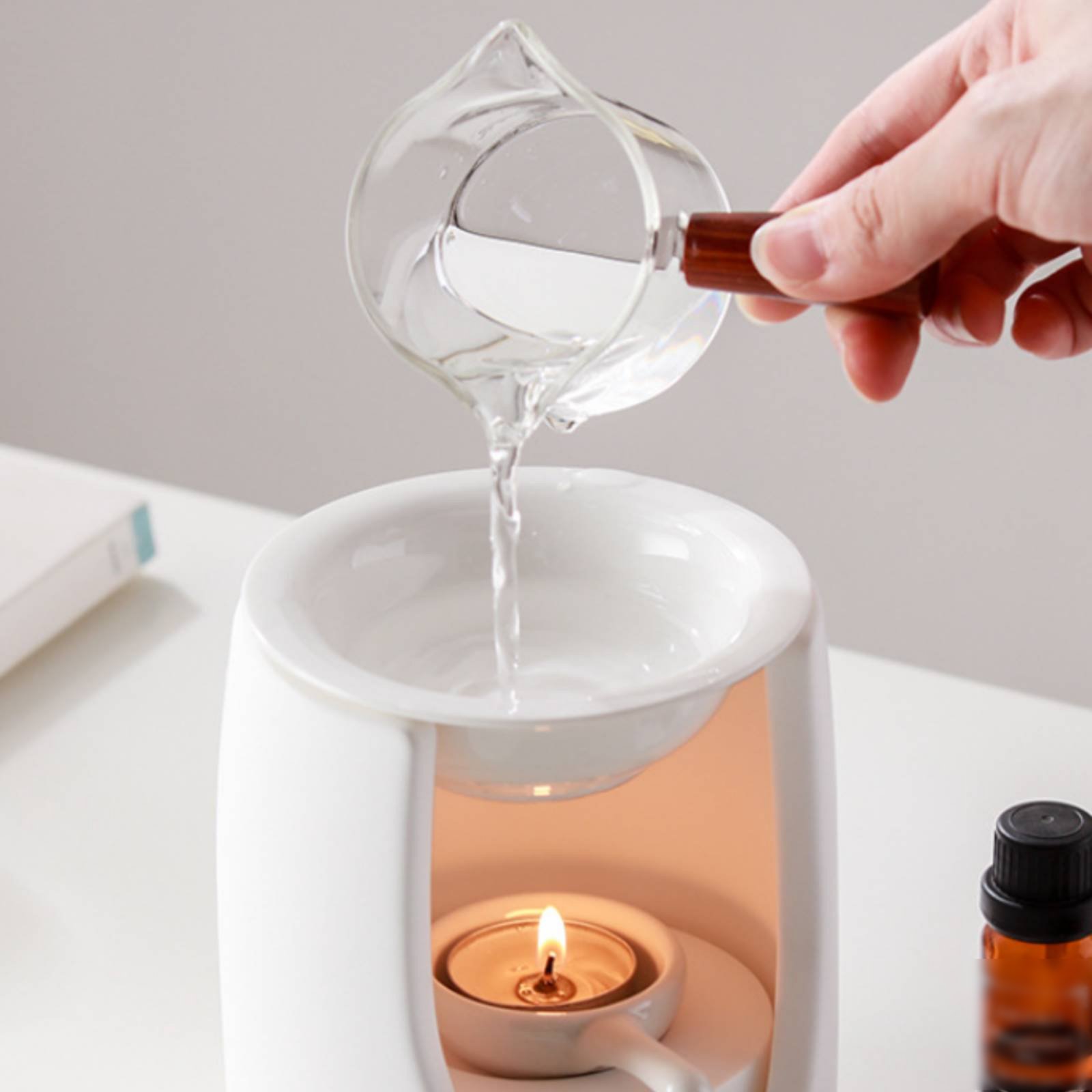 Ceramic Oil Burner - Аромалампа: Простая в использовании керамическая лампа